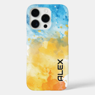 Abstract Watercolor Art iPhone 16 Pro Case