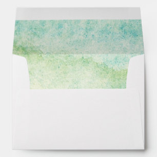 Abstract watercolor background envelopes