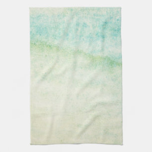 Abstract watercolor background tea towel