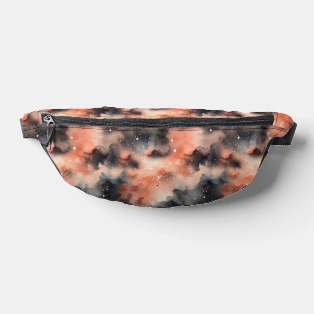 Abstract Watercolor Celestial Symphony Bum Bags (Lay Down)