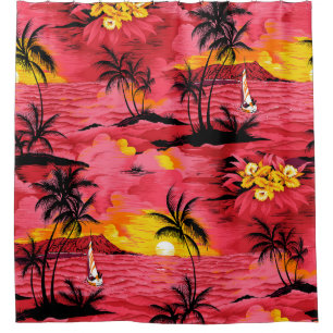 Abstract Watercolor: Creative Print Design. Shower Curtain