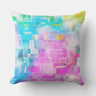 Abstract Watercolor Cushion