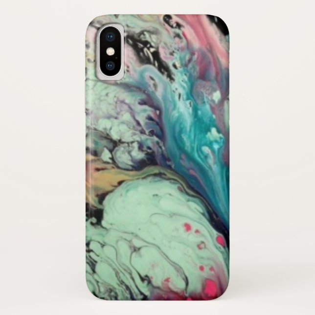 Abstract Watercolor Design  Case-Mate iPhone Case (Back)