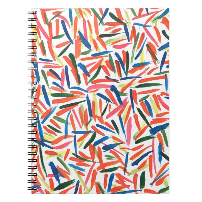 Abstract watercolor drawing notebook (Front)