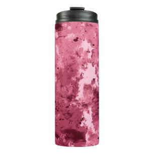 Abstract watercolor grunge: camouflage pattern. thermal tumbler