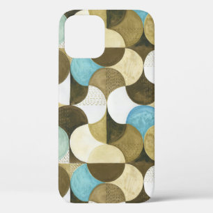 Abstract Watercolor Hand Drawn iPhone 12 Case