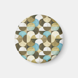 Abstract Watercolor Hand Drawn Magnet