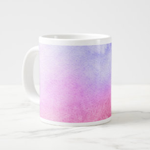Abstract watercolor hand painted background 11 large coffee mug