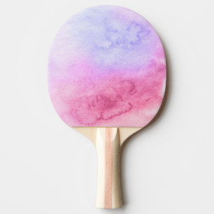 Abstract watercolor hand painted background 11 ping pong paddle