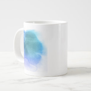 Abstract watercolor hand painted background 12 large coffee mug