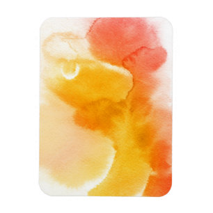 Abstract watercolor hand painted background 13 magnet