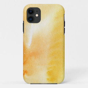 Abstract watercolor hand painted background 14 iPhone 11 case