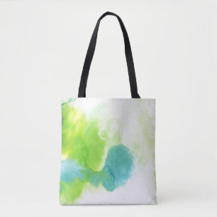 Abstract watercolor hand painted background 16 tote bag