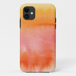 Abstract watercolor hand painted background 17 iPhone 11 case