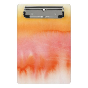 Abstract watercolor hand painted background 17 mini clipboard