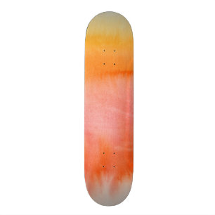 Abstract watercolor hand painted background 17 skateboard