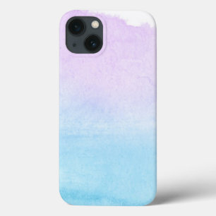 Abstract watercolor hand painted background 18 iPhone 13 case