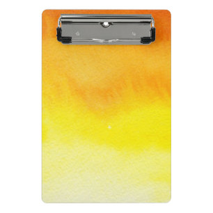 Abstract watercolor hand painted background 2 2 mini clipboard