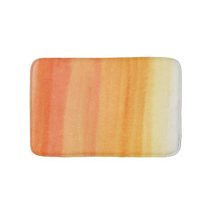 Abstract watercolor hand painted background 2 bath mat