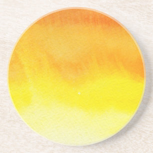 Abstract watercolor hand painted background 2 coaster