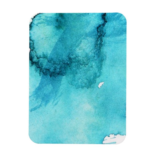 Abstract watercolor hand painted background 2 magnet (Vertical)