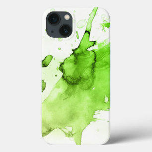 Abstract watercolor hand painted background 3 iPhone 13 case