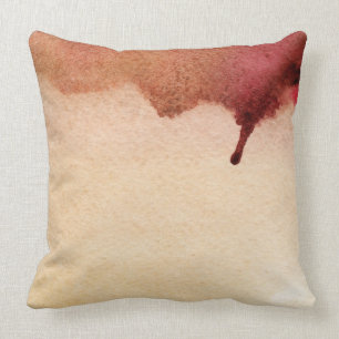Abstract watercolor hand painted background 3 cushion