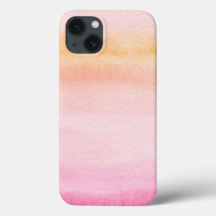 Abstract watercolor hand painted background 4 iPhone 13 case