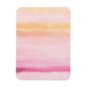 Abstract watercolor hand painted background 4 magnet