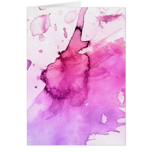 Abstract watercolor hand painted background 5 (Front)