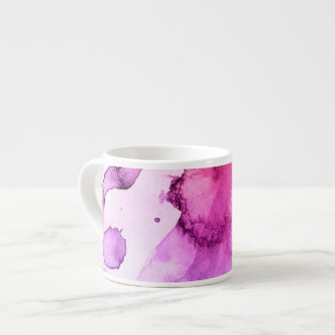 Abstract watercolor hand painted background 5 espresso cup