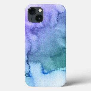 Abstract watercolor hand painted background 6 2 iPhone 13 case