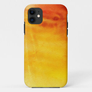 Abstract watercolor hand painted background 6 iPhone 11 case