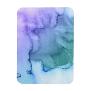 Abstract watercolor hand painted background 6 magnet