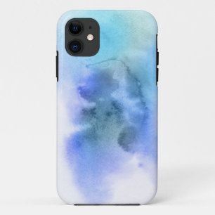 Abstract watercolor hand painted background 9 iPhone 11 case