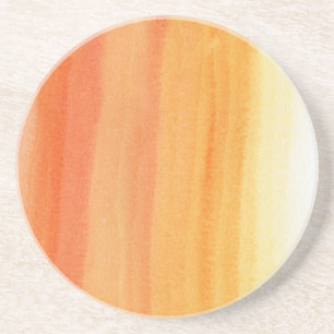 Abstract watercolor hand painted background coaster