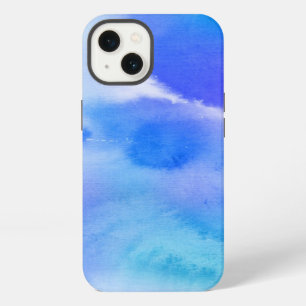 Abstract watercolor hand painted background. iPhone 13 case
