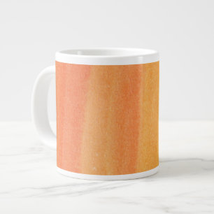 Abstract watercolor hand painted background large coffee mug