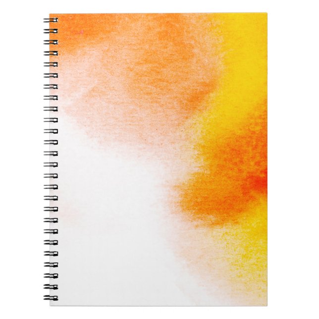 Abstract watercolor luxury fluid art painting. han notebook (Front)
