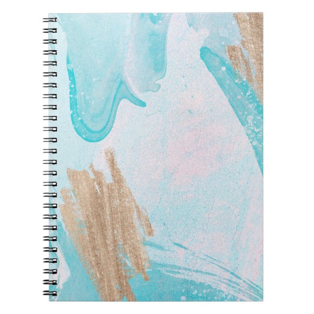 Abstract Watercolor Notebook (Front)