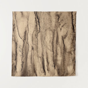 Abstract watercolor on paper texture. In Sepia ton Tapestry