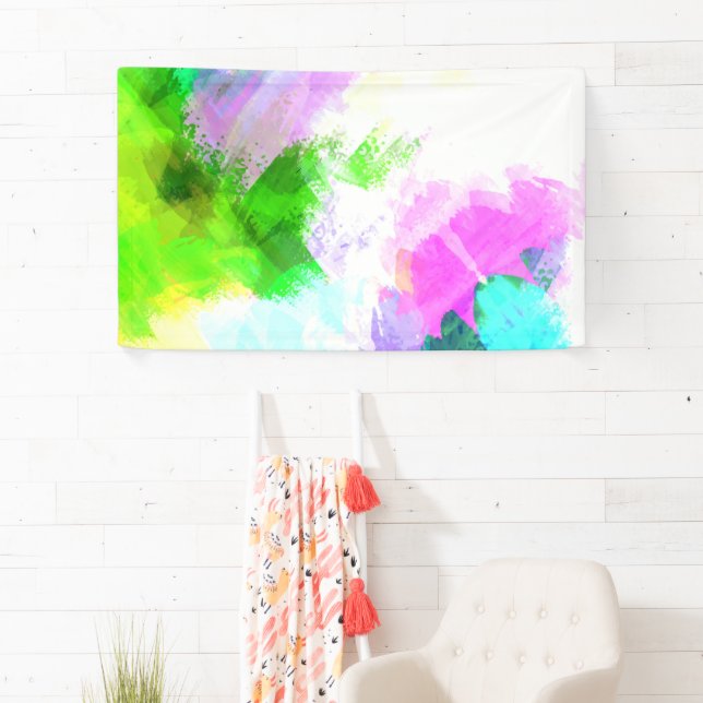 Abstract watercolor paint banner (Insitu)