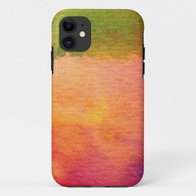 Abstract watercolor painted background Case-Mate iPhone case (Back)