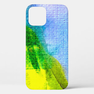Abstract watercolor painted backgroundabstract,acr iPhone 12 case