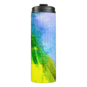 Abstract watercolor painted backgroundabstract,acr thermal tumbler