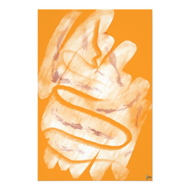 ABSTRACT WATERCOLOR  PHOTO PRINT (Front)