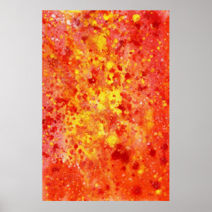 Abstract Watercolor Poster