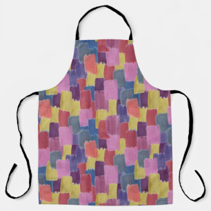 Abstract watercolor: seamless splash background. apron