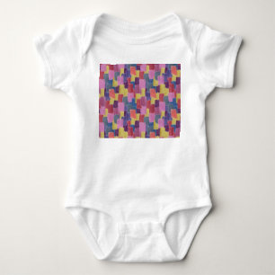 Abstract watercolor: seamless splash background. baby bodysuit
