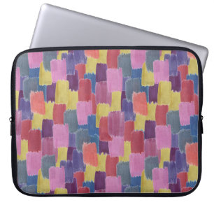 Abstract watercolor: seamless splash background. laptop sleeve